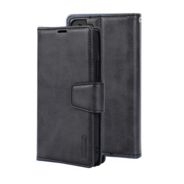 Samsung Galaxy S23 Compatible Case Cover With 2-in-1 Detachable Magnetic Flip Leather Wallet - Black